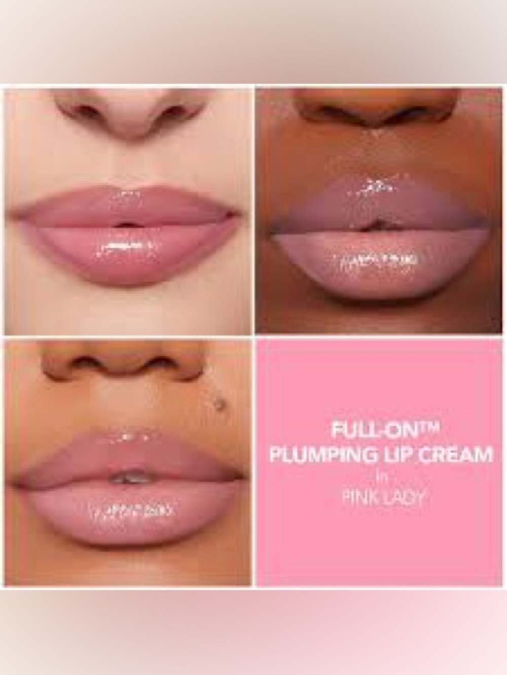 Buxom Full-On Plumping Lip Cream - Shade Pink Lady (NEW IN BOX) - Picture 2 of 3